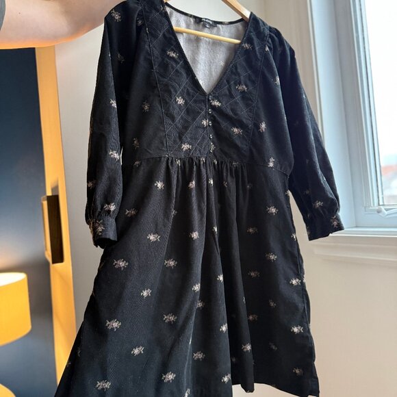 Madewell Corduroy mini-dress. - Picture 4 of 6